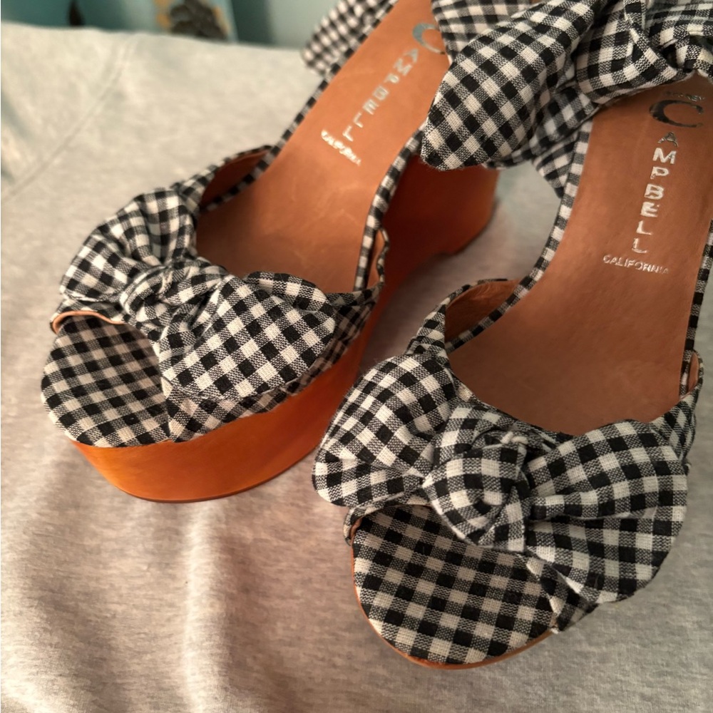 Jeffrey Campbell Pinup Girl Platform Sandals